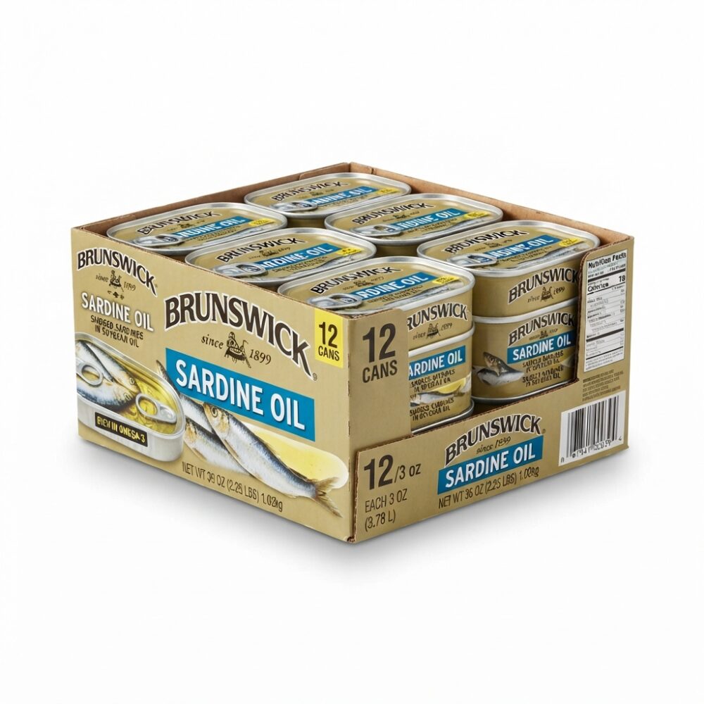 Brunswick Sardine Oil 12/3oz